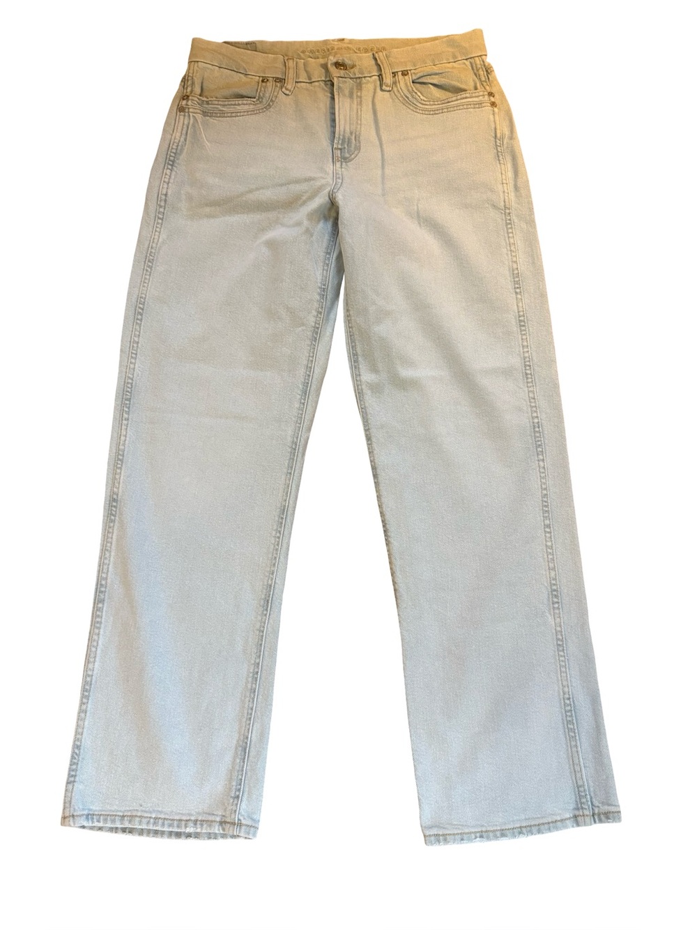 American Eagle Stretch Curvy Straight Leg Jeans Size 8 Regular NWT